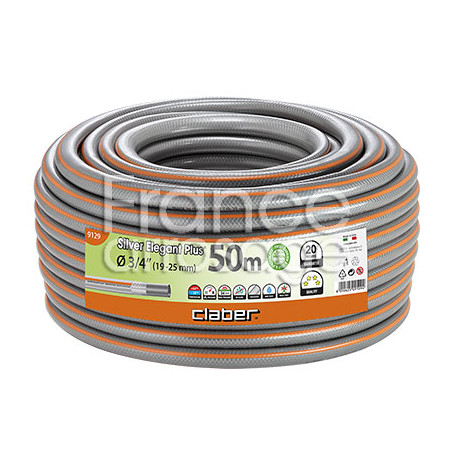 Tuyau résidentiel Silver Elegant Plus CLABER Ø19mm / 50m