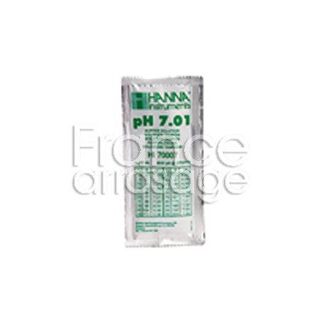 Lot de 25 solutions tampon PH 7,01