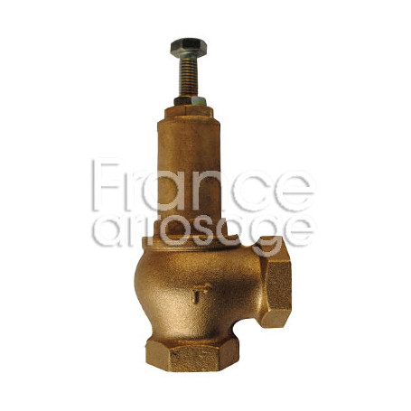 Soupape laiton réglable 1" FF