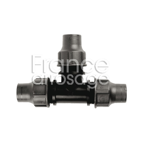 Té à bague Ø20 x 20 x 20 FFF