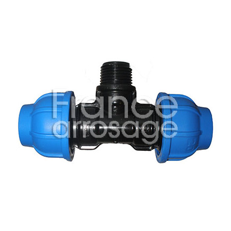 Té de compression fileté CONNECTO Ø40 x 1"1/4 x 40 FMF