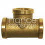 Té laiton 1/2" FFF