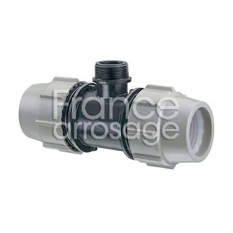 Té compression fileté PLASSON Ø20 x 3/4 x 20 FFM