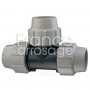 Té compression égal PLASSON Ø75 FFF
