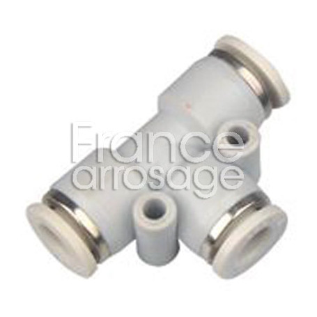 Té pour Ø8 x 1/8" M x Ø8