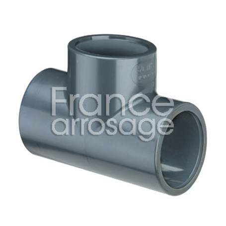 Té égal PVC PLASSON Ø160 FFF