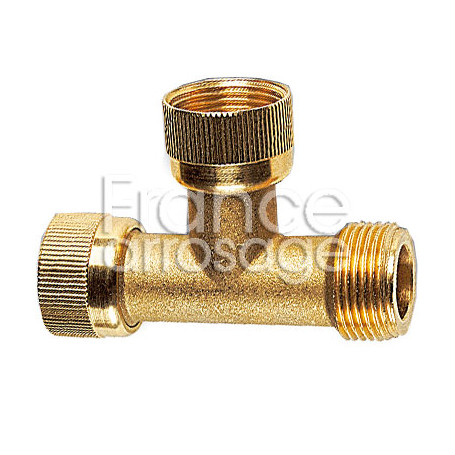 Té union laiton 1" 1/2 MFF