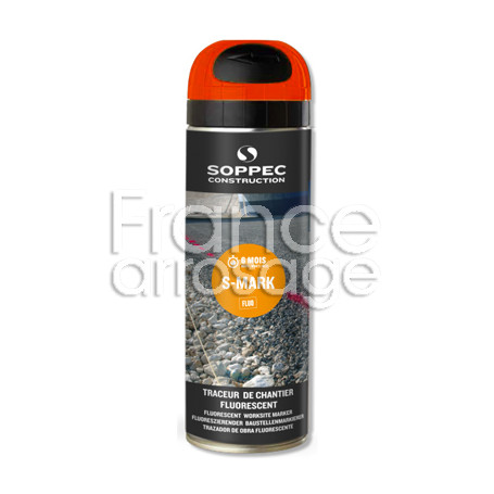 Traceur fluo de chantier S Mark Orange