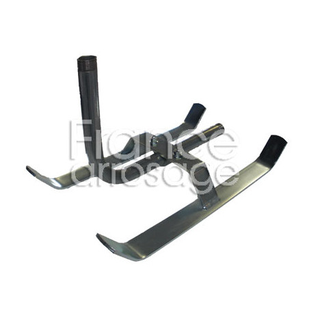 Traineau en acier galvanisé 3/4" MM