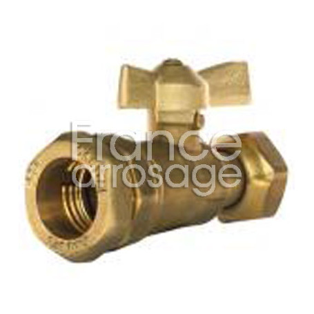 Vanne de raccord compression Ø25 x 3/4" FF