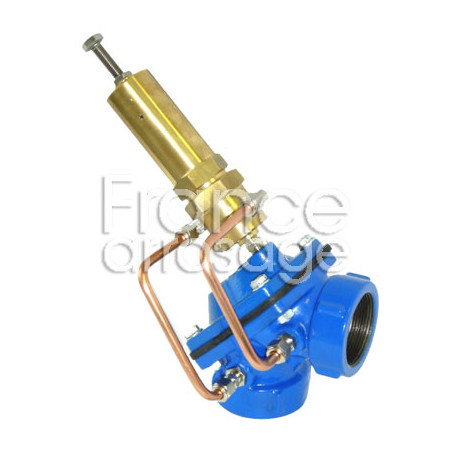 Vanne hydraulique de décharge rapide 90° TECNIDRO DN 100