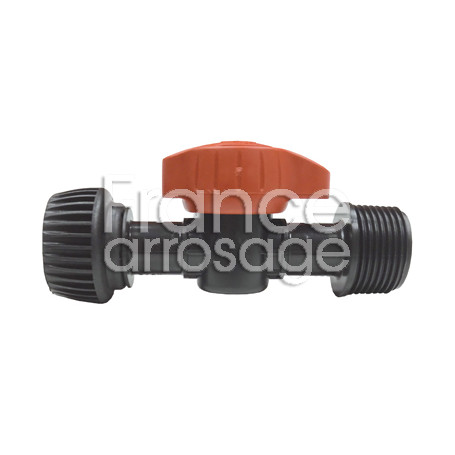 Vanne filetée / taraudée 1/2" x 1/2" MF