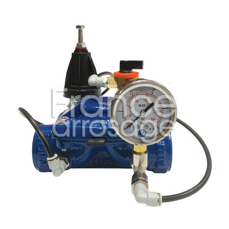 Vanne de régulation aval 3 voies TECNIDRO PN 10 bars -  1"1/2 FF