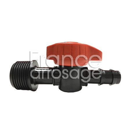 Vannette cannelée / filetée PRO Ø20 x 3/4" M