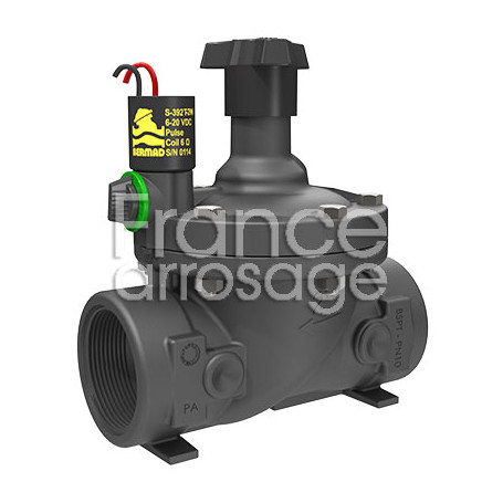 Électrovanne Série 200 BERMAD - 9V - 2 voies  2" en angle