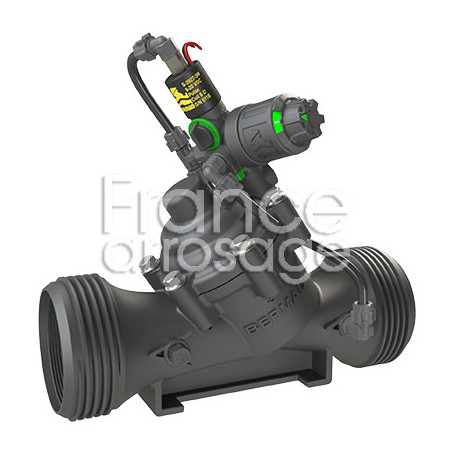 Vanne hydraulique électrique Top Pilot Série 100 BERMAD - 24V - 3 voies 3" en ligne